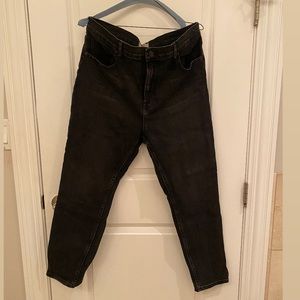 Everlane Black Wash Skinny Ankle Jeans